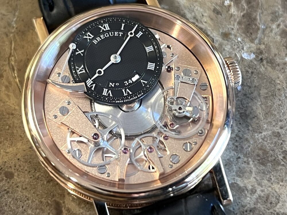 BREGUET Tradition 18k Rose Gold 40mm Manual Wind with power reserve indicator 7057 Box Papers