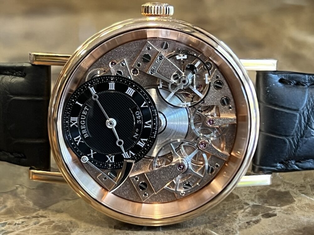 BREGUET Tradition 18k Rose Gold 40mm Manual Wind with power reserve indicator 7057 Box Papers