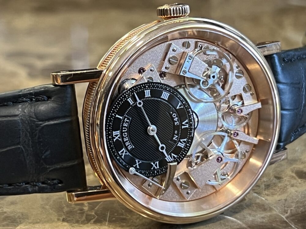 BREGUET Tradition 18k Rose Gold 40mm Manual Wind with power reserve indicator 7057 Box Papers