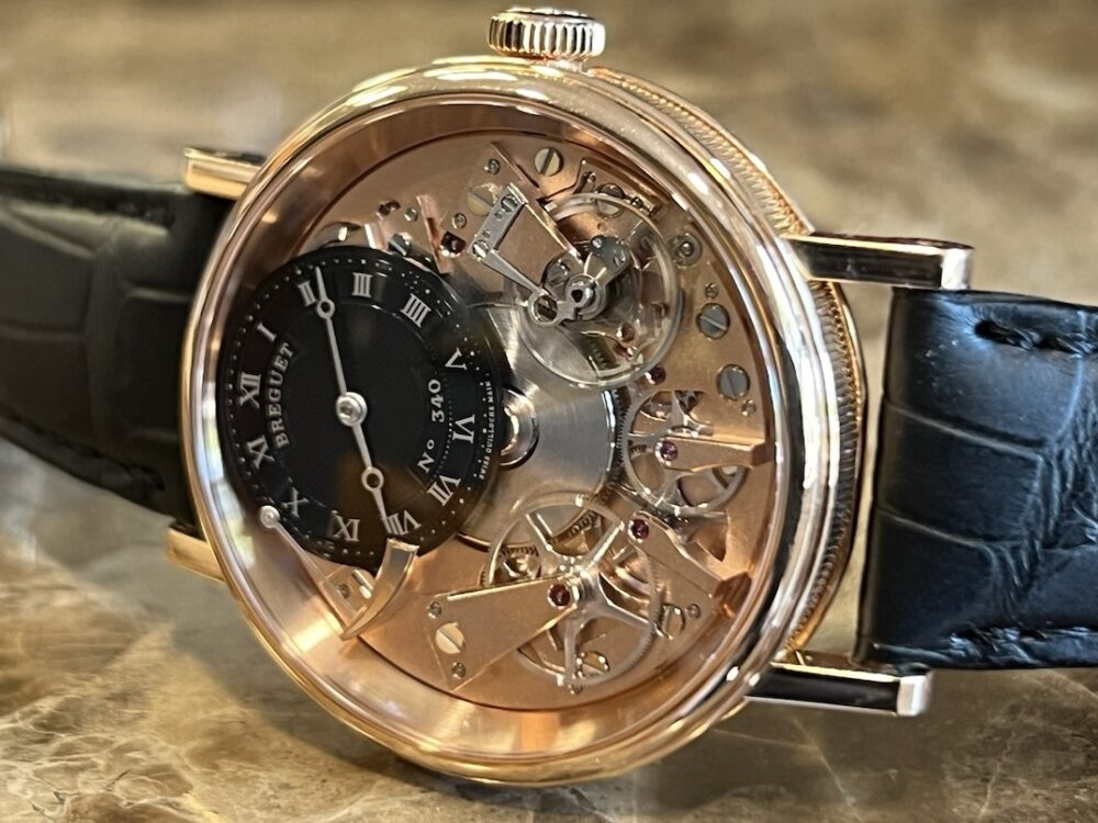 BREGUET Tradition 18k Rose Gold 40mm Manual Wind with power reserve indicator 7057 Box Papers