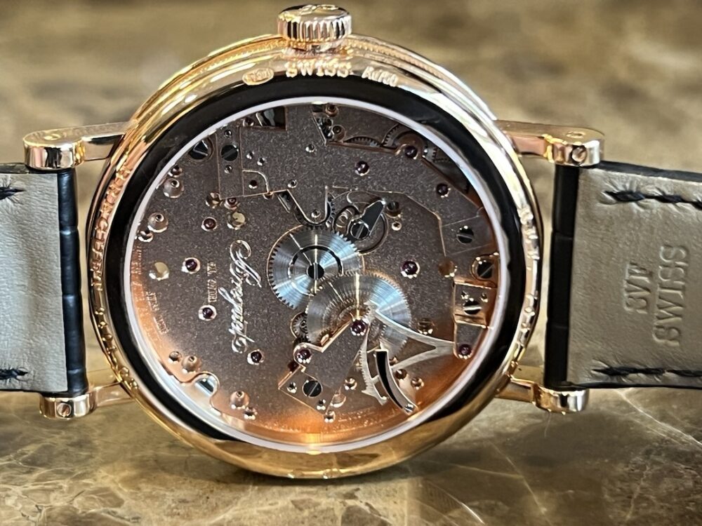 BREGUET Tradition 18k Rose Gold 40mm Manual Wind with power reserve indicator 7057 Box Papers