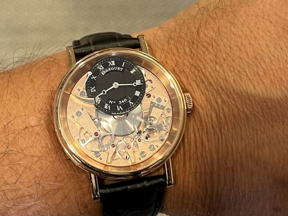 BREGUET Tradition 18k Rose Gold 40mm Manual Wind with power reserve indicator 7057 Box Papers