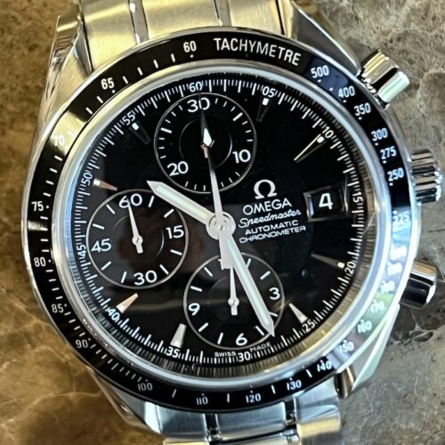 Omega Speedmaster Date Black Dial 40mm Automatic 30 minute chronograph 3210.50