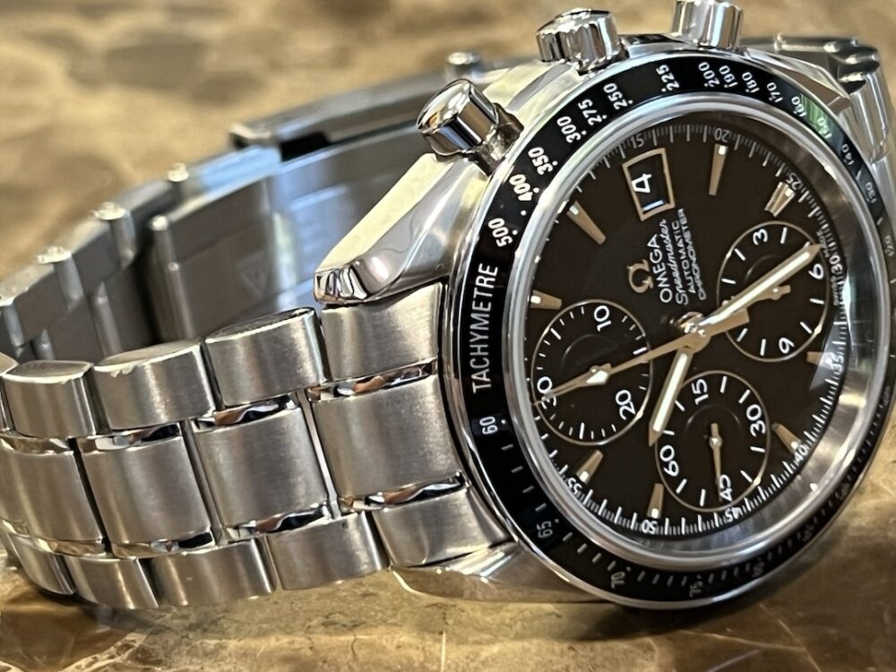 Omega Speedmaster Date Black Dial 40mm Automatic 30 minute chronograph 3210.50