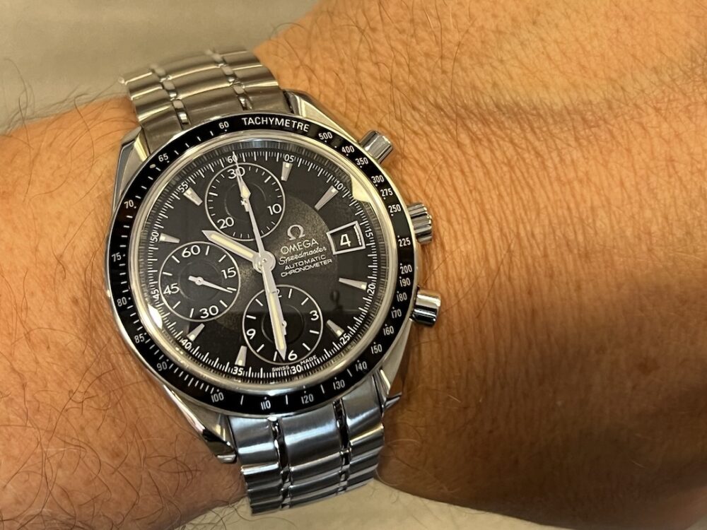 Omega Speedmaster Date Black Dial 40mm Automatic 30 minute chronograph 3210.50