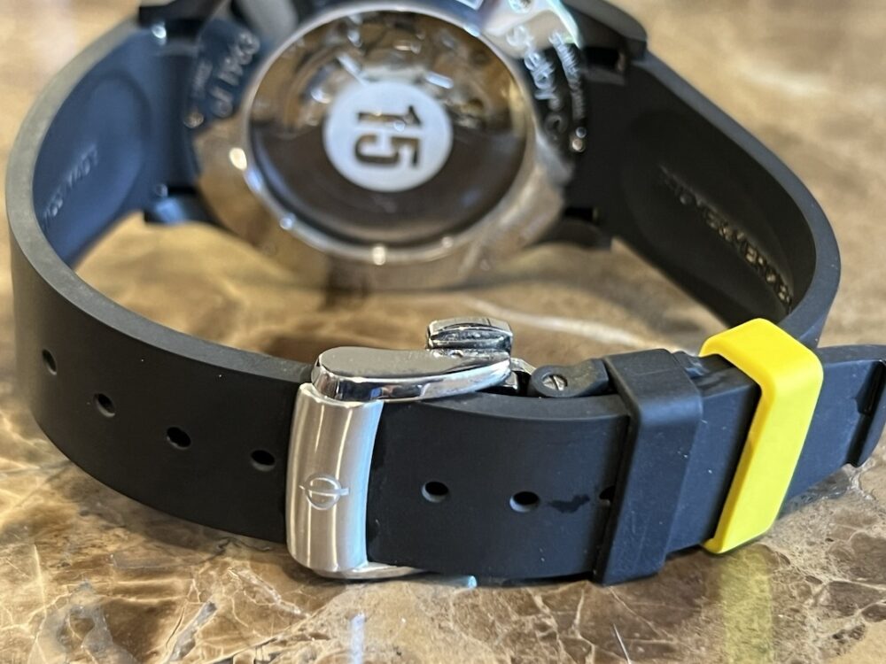 Baume Mercier Shelby Cobra Limited Edition COPELAND 43mm Automatic Black Yellow Box Papers MOA10281