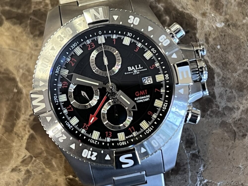 Ball Engineer Titanium Hydrocarbon Spacemaster Orbital 46mm Automatic Limited Edition 999 pieces DC2036C-S-BK H3 Glass Tubes