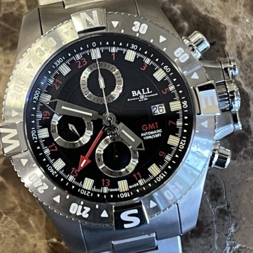 Ball Engineer Titanium Hydrocarbon Spacemaster Orbital 46mm Automatic Limited Edition 999 pieces DC2036C-S-BK H3 Glass Tubes