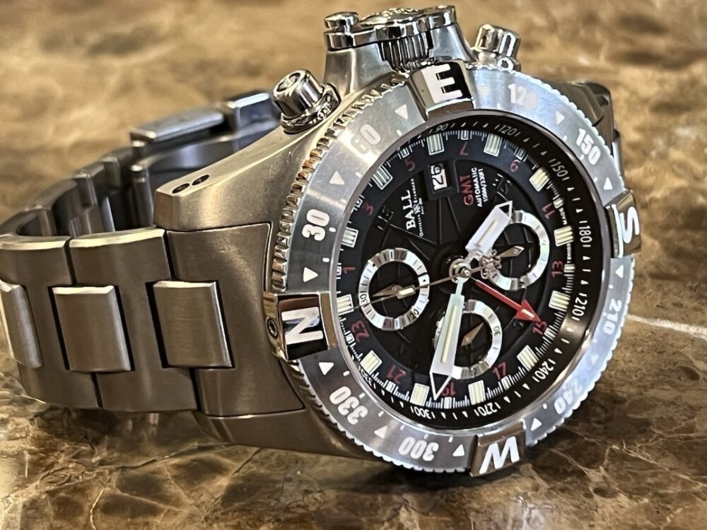 Ball Engineer Titanium Hydrocarbon Spacemaster Orbital 46mm Automatic Limited Edition 999 pieces DC2036C-S-BK H3 Glass Tubes