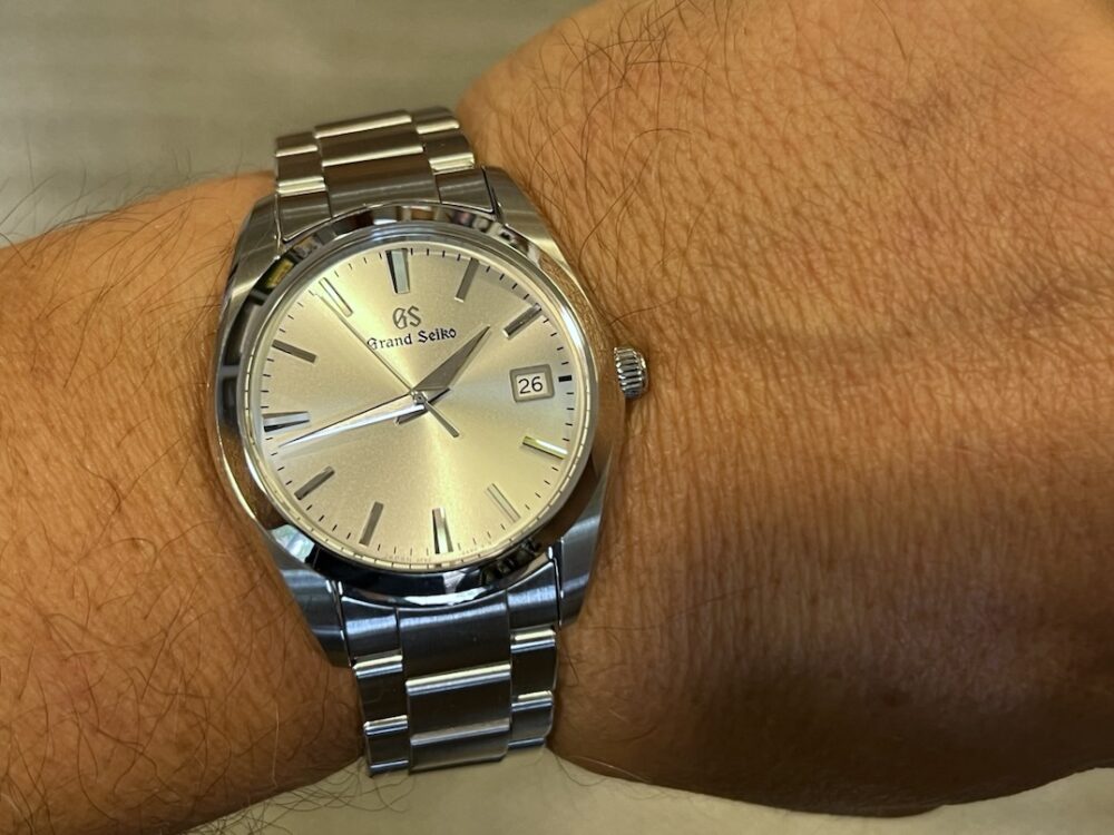Grand Seiko Quartz 37mm Heritage Collection Box Papers SBGX263