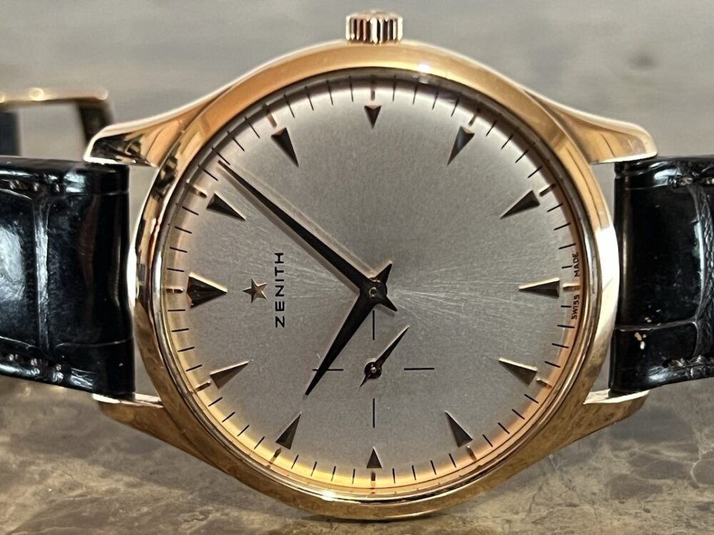 ZENITH Elite Ultra-Thin Watch 18k Rose Gold 40mm Automatic 18.2010.681