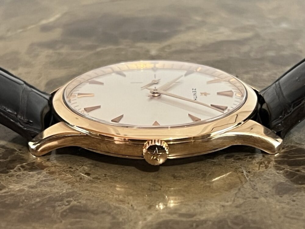 ZENITH Elite Ultra-Thin Watch 18k Rose Gold 40mm Automatic 18.2010.681