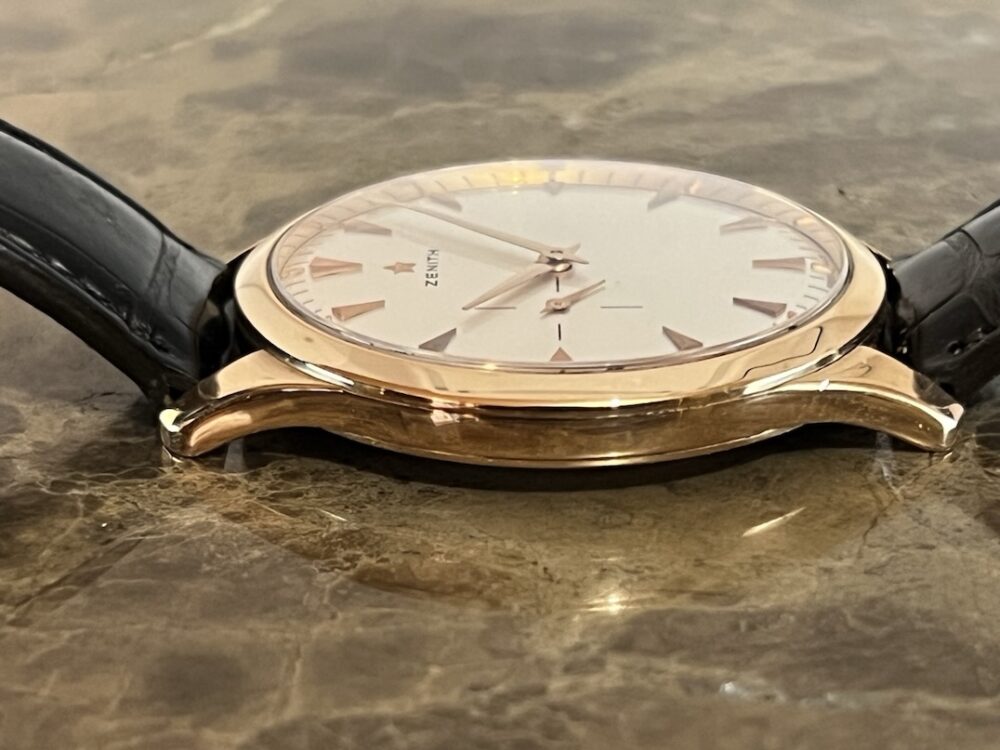 ZENITH Elite Ultra-Thin Watch 18k Rose Gold 40mm Automatic 18.2010.681