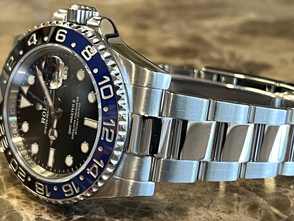 Rolex GMT Master 2 116710 Black Blue 40mm Automatic BATMAN with Box Papers Warranty Card 116710BLNR MINT