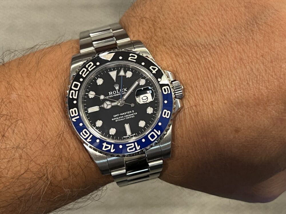 Rolex GMT Master 2 116710 Black Blue 40mm Automatic BATMAN with Box Papers Warranty Card 116710BLNR MINT