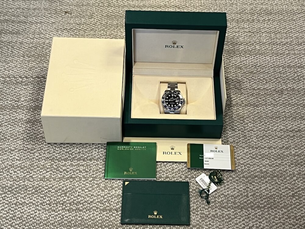 Rolex GMT Master 2 116710 Black Blue 40mm Automatic BATMAN with Box Papers Warranty Card 116710BLNR MINT