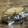 Breitling Crosswind Chronograph 18k Gold / Steel 43mm Automatic Box Papers D13355
