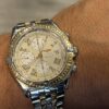 Breitling Crosswind Chronograph 18k Gold / Steel 43mm Automatic Box Papers D13355