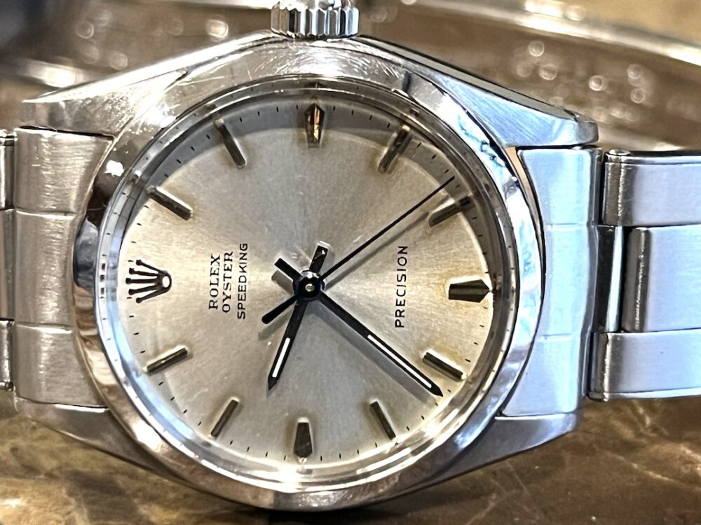 Rolex Oyster SPEEDKING Precision 34mm Manual Wind with Silver Dial Model 6430 Vintage Year 1963