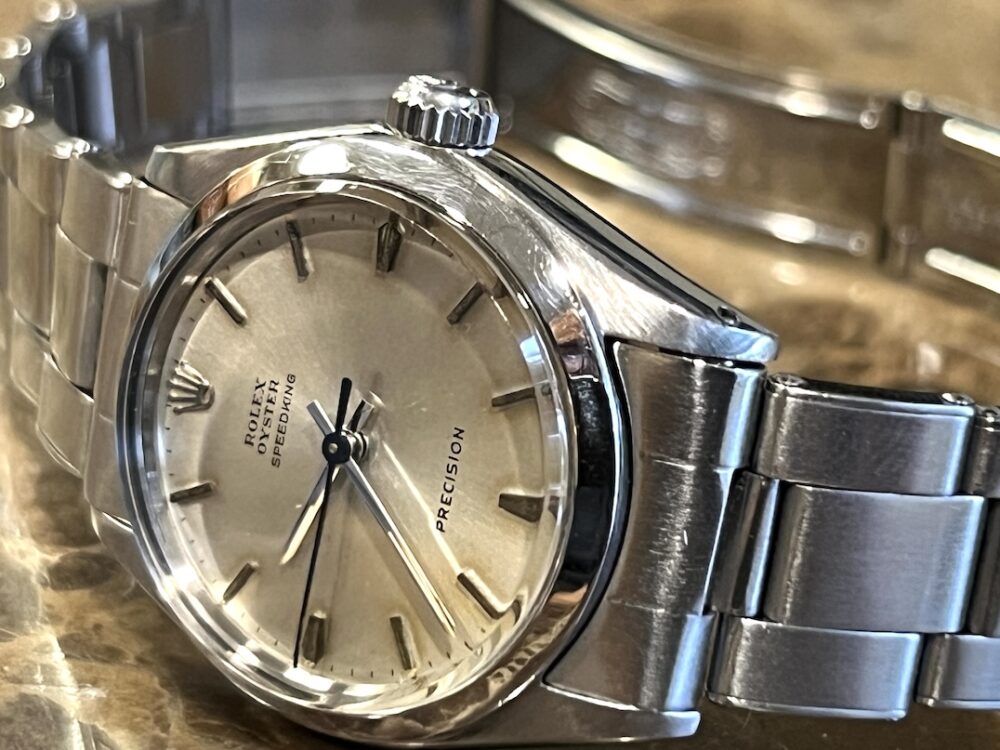 Rolex Oyster SPEEDKING Precision 34mm Manual Wind with Silver Dial Model 6430 Vintage Year 1963