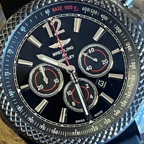 Breitling Bentley Barnato automatic 42mm Midnight Carbon box papers