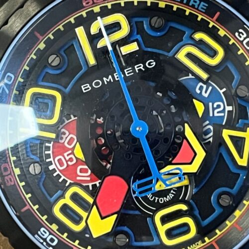 Bomberg Bolt 68 47mm automatic chronograph box papers