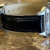 Cartier Santos Dumont WSSA0023 midsize quartz leather white dial papers