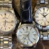 Grand Seiko Elegance Spring Drive with Power Reserve Indicator Snow Flake Blue Pink White