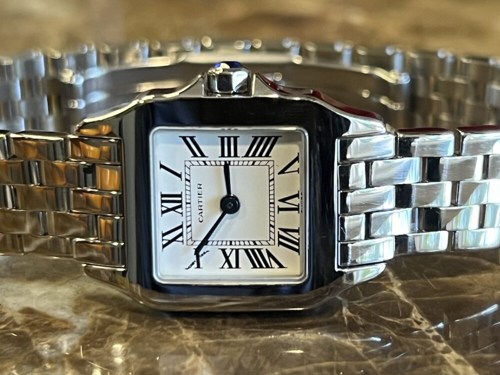 Cartier Santos Demoiselle Ladys 20mm Quartz box papers W25064Z5