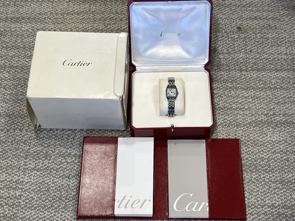 Cartier Santos Demoiselle Ladys 20mm Quartz box papers W25064Z5