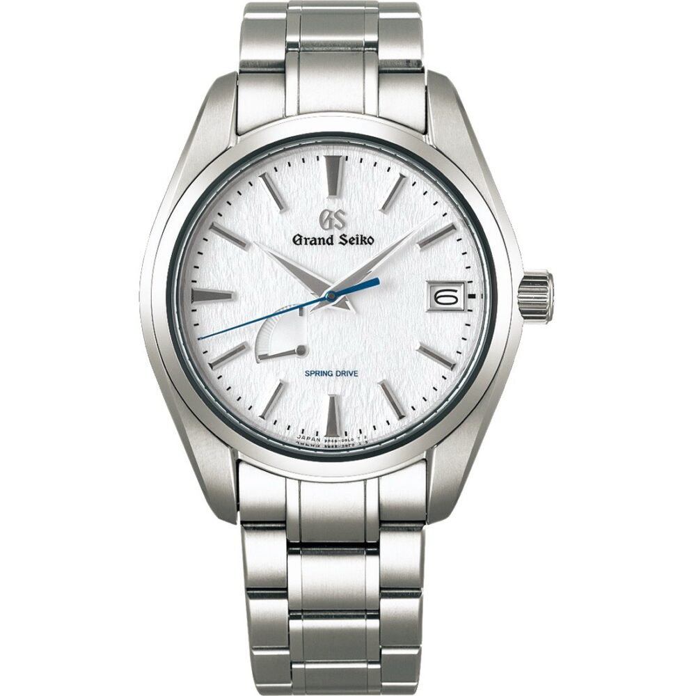 Grand Seiko Elegance Spring Drive with Power Reserve Indicator Snow Flake 40mm Box Papers SBGA211