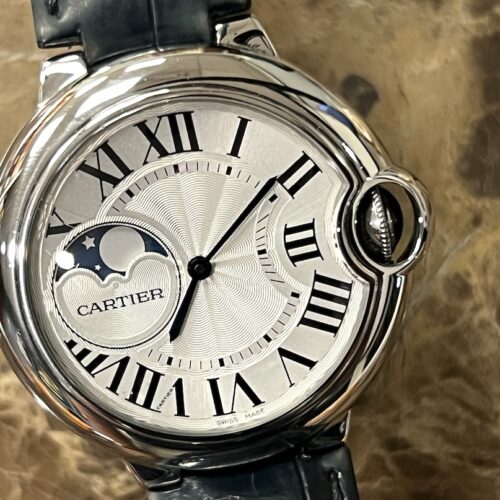 Cartier Ballon Bleu Moonphase 37mm Automatic WSBB0020 unisex