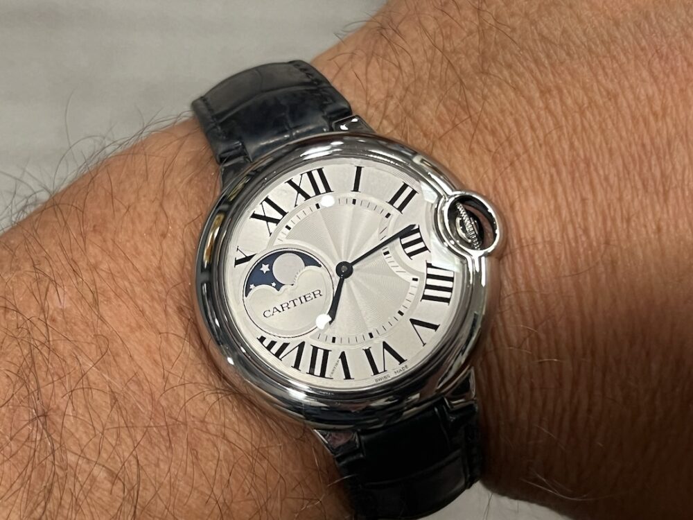 Cartier Ballon Bleu Moonphase 37mm Automatic WSBB0020 unisex