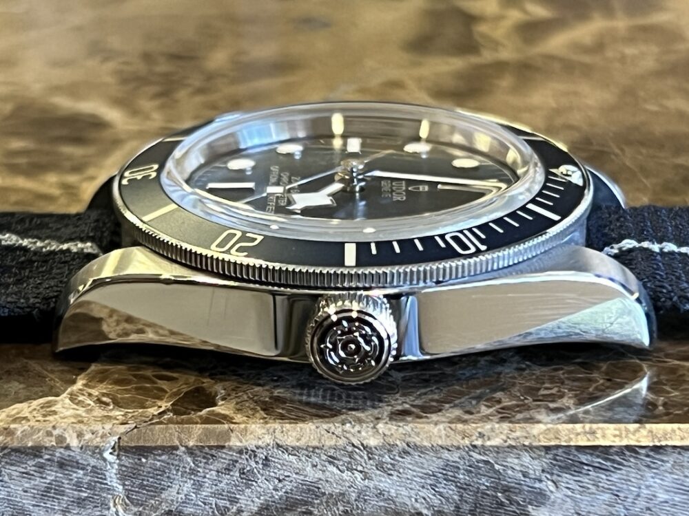 Tudor Black Bay Fifty-Eight 39mm Automatic Blue Dial with NATO Strap Box Papers Warranty Card year 2021 model 79030B