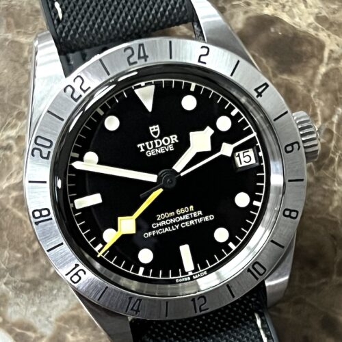 Tudor Black Bay PRO with Rubber Stap and Deployant Buckle Automatic 39mm with Date model 79470-003