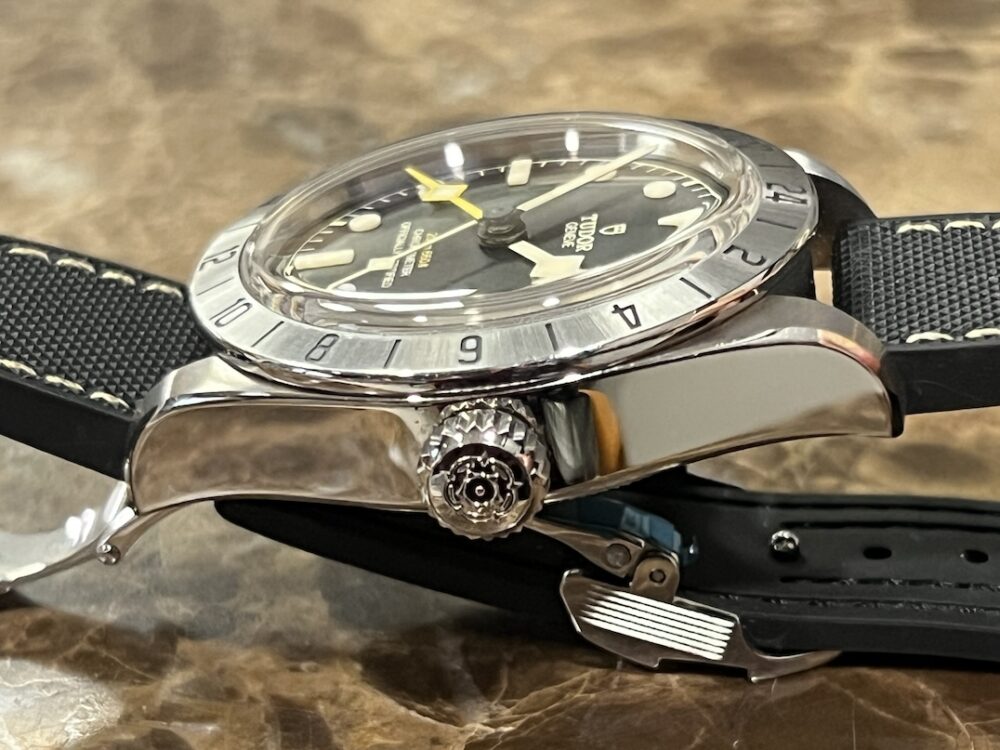 Tudor Black Bay PRO with Rubber Stap and Deployant Buckle Automatic 39mm with Date model 79470-003