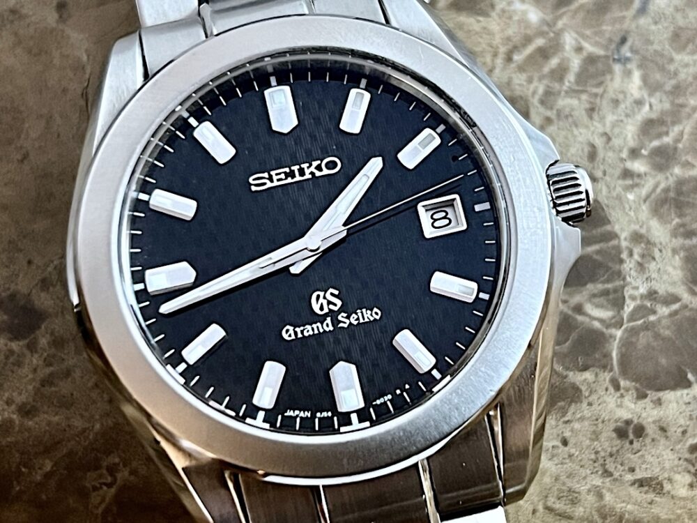 Grand Seiko with Black Tatami Dial 38mm Quartz SBGF021