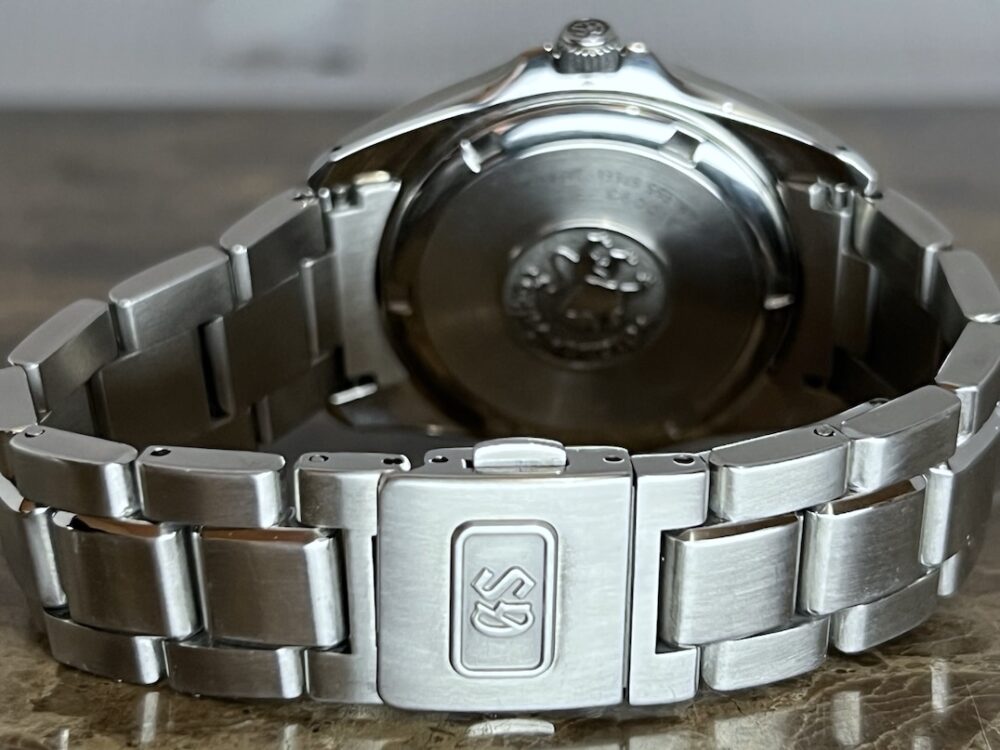 Grand Seiko with Black Tatami Dial 38mm Quartz SBGF021