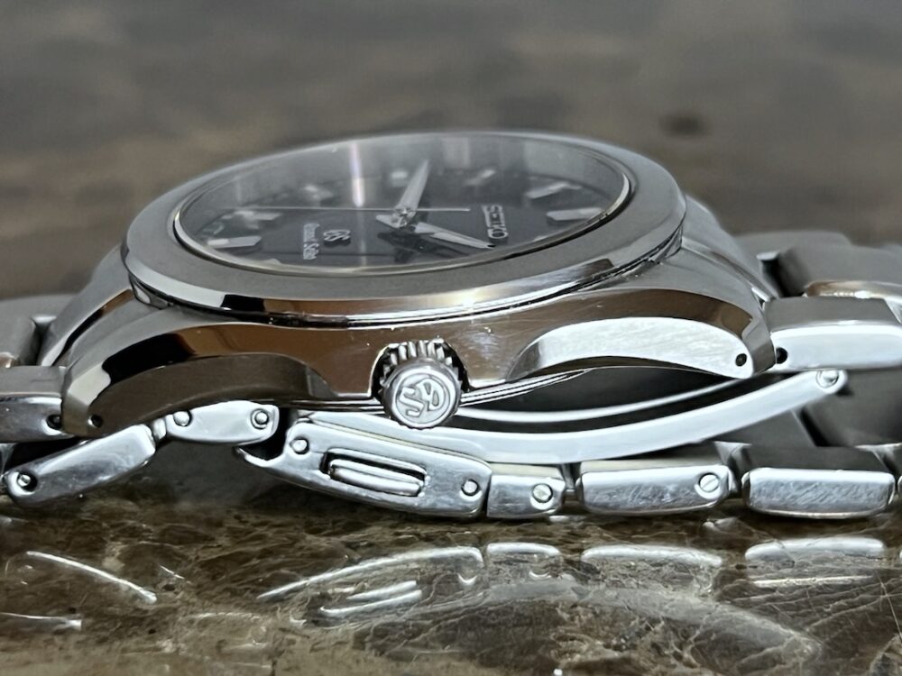 Grand Seiko with Black Tatami Dial 38mm Quartz SBGF021