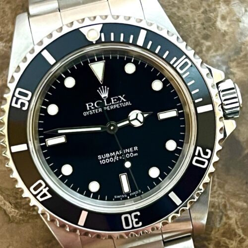 Rolex Submariner No Date Model 14060 Automatic 40mm Box Papers MINT