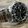 Rolex GMT Master 18k Gold / Steel with Black Nipple Dial and Oyster Bracelet 16753 Vintage
