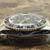 Rolex GMT Master 18k Gold / Steel with Black Nipple Dial and Oyster Bracelet 16753 Vintage