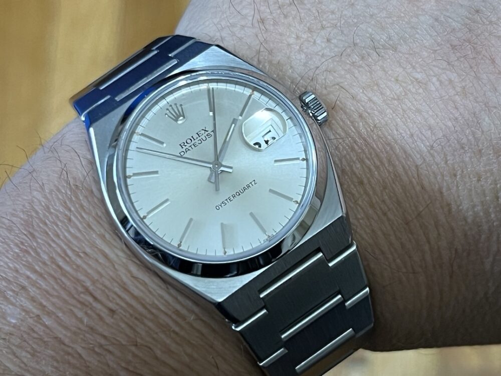 Rolex Datejust Oyster Quartz 36mm in Steel model 17000 Vintage Year 1978