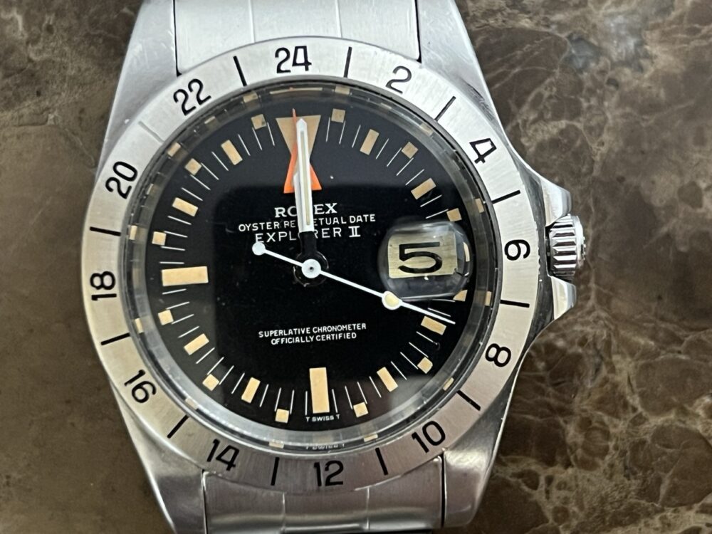 Rolex Explorer II Orange Hand Steve McQueen 1655 MARK II