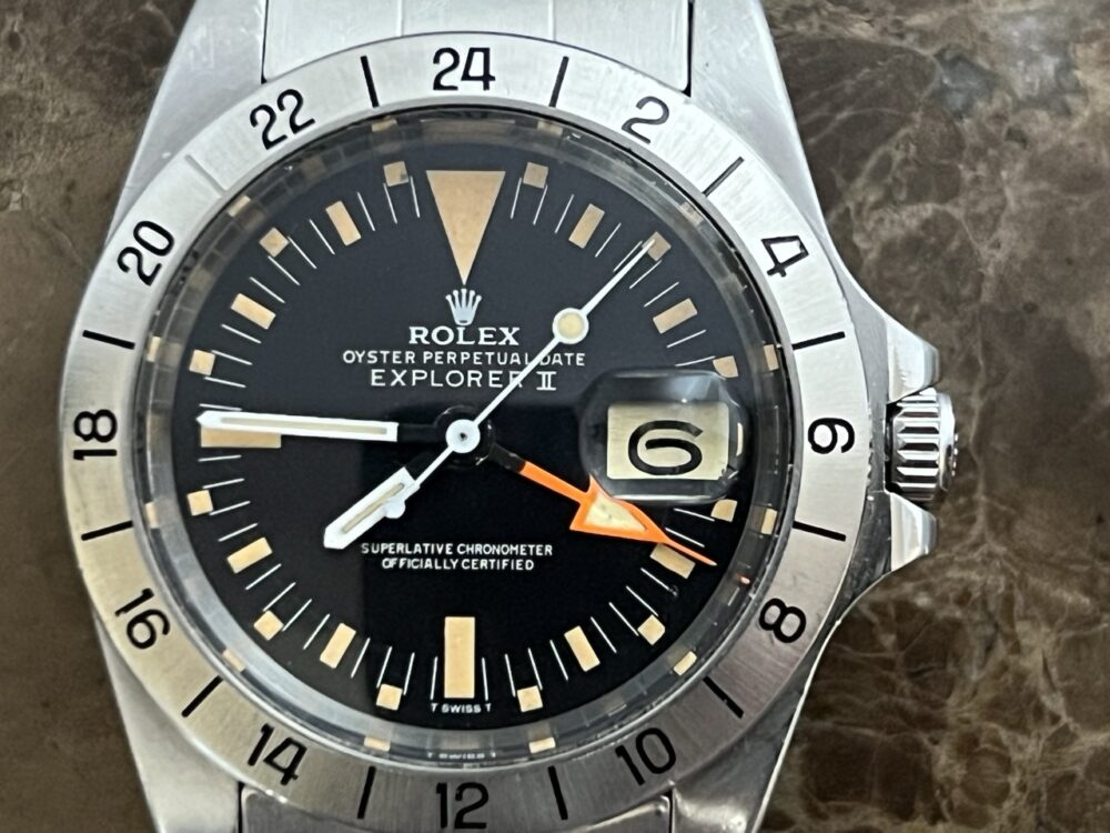 Rolex Explorer II Orange Hand Steve McQueen 1655 MARK II