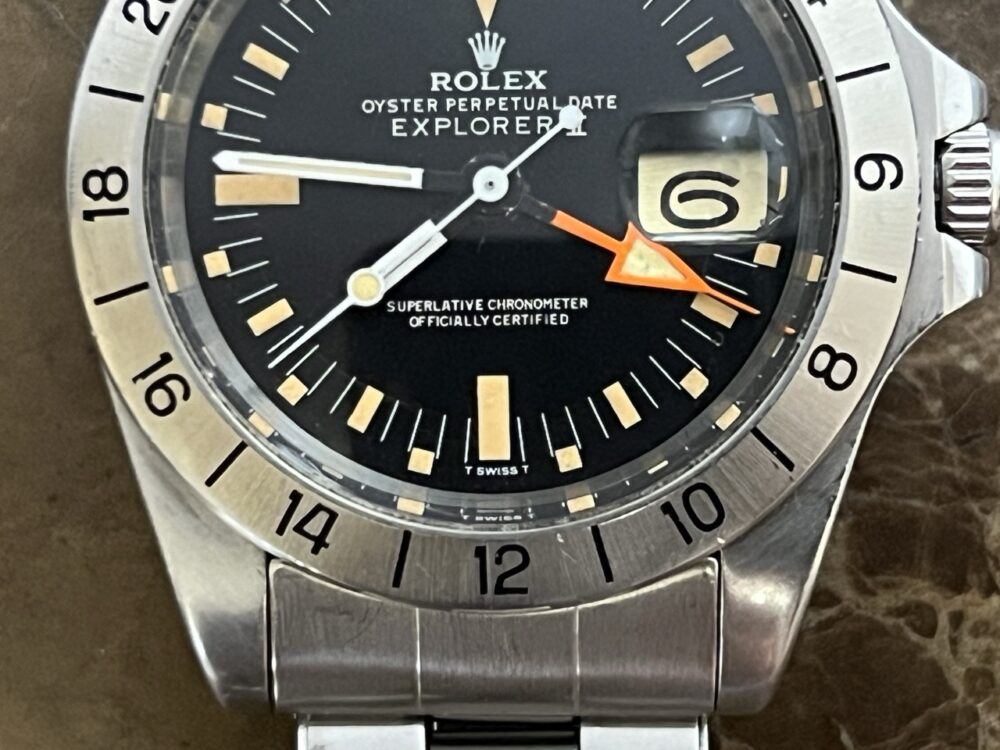 Rolex Explorer II Orange Hand Steve McQueen 1655 MARK II