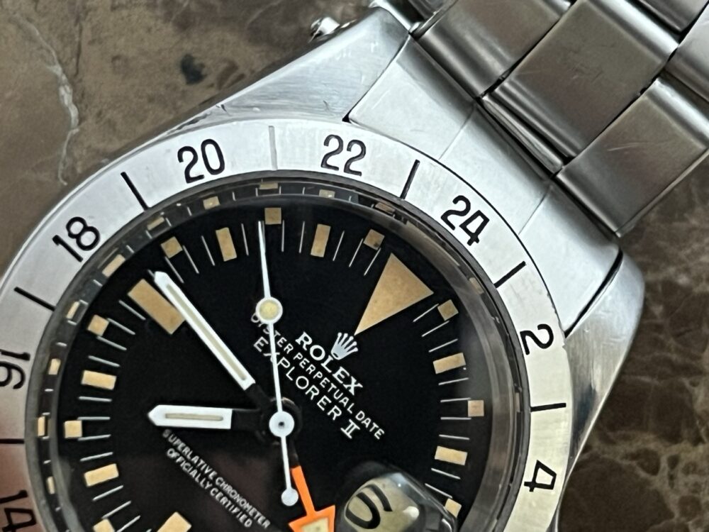 Rolex Explorer II Orange Hand Steve McQueen 1655 MARK II