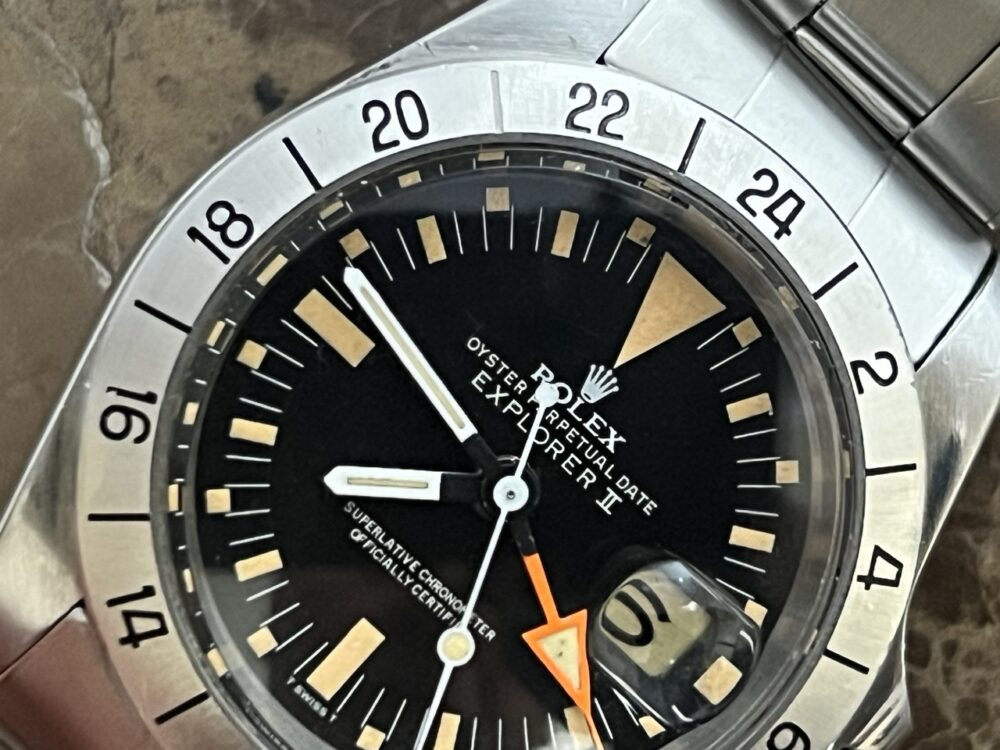 Rolex Explorer II Orange Hand Steve McQueen 1655 MARK II