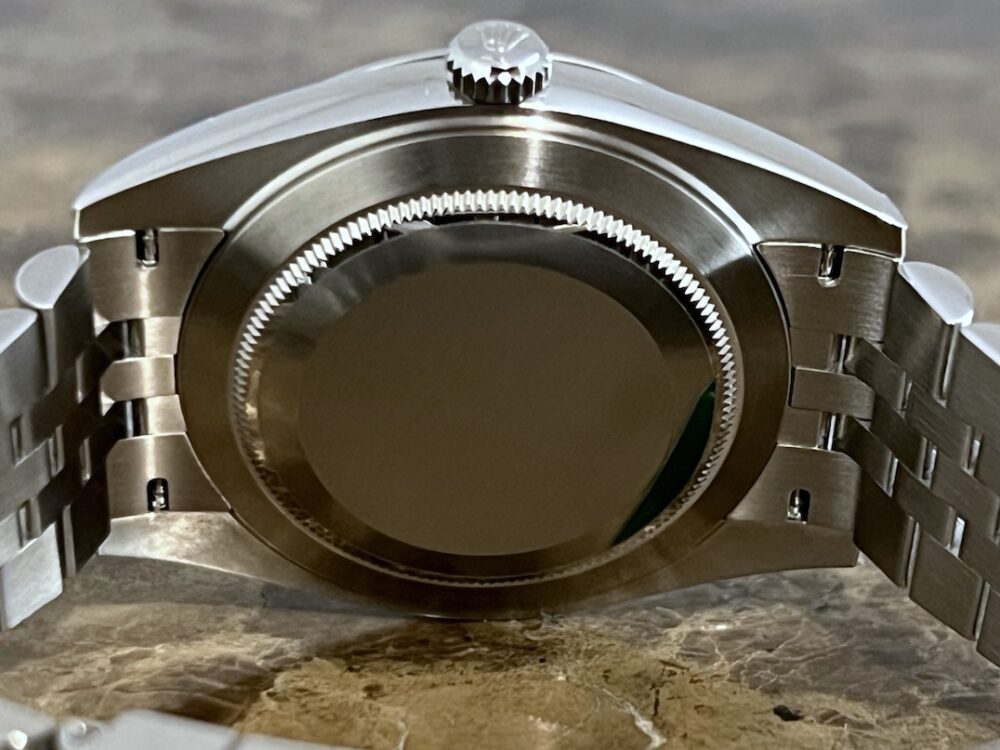 Rolex Datejust 41 Blue Dial OysterSteel Bezel Jubilee Bracelet with Box Papers 126300 Never Worn