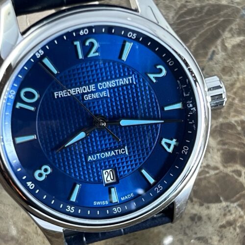 Frederique Constant Classics Runabout Blue Dial Men's 42mm Automatic Box Papers FC-303RMLN5B6 Limited Edition